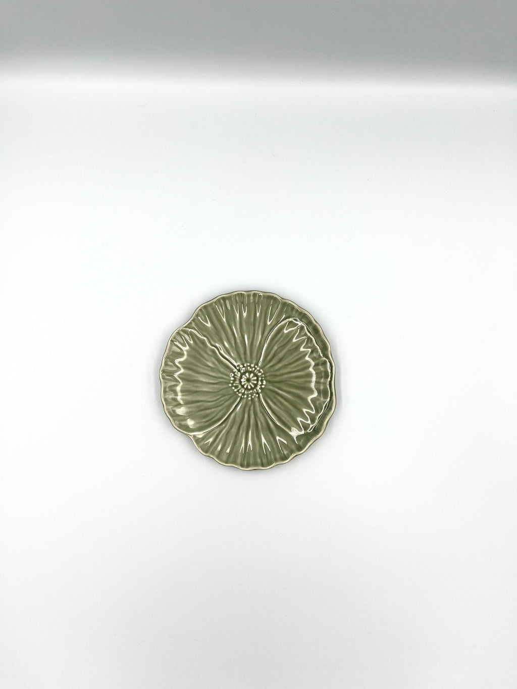 Papaver bord mosgroen