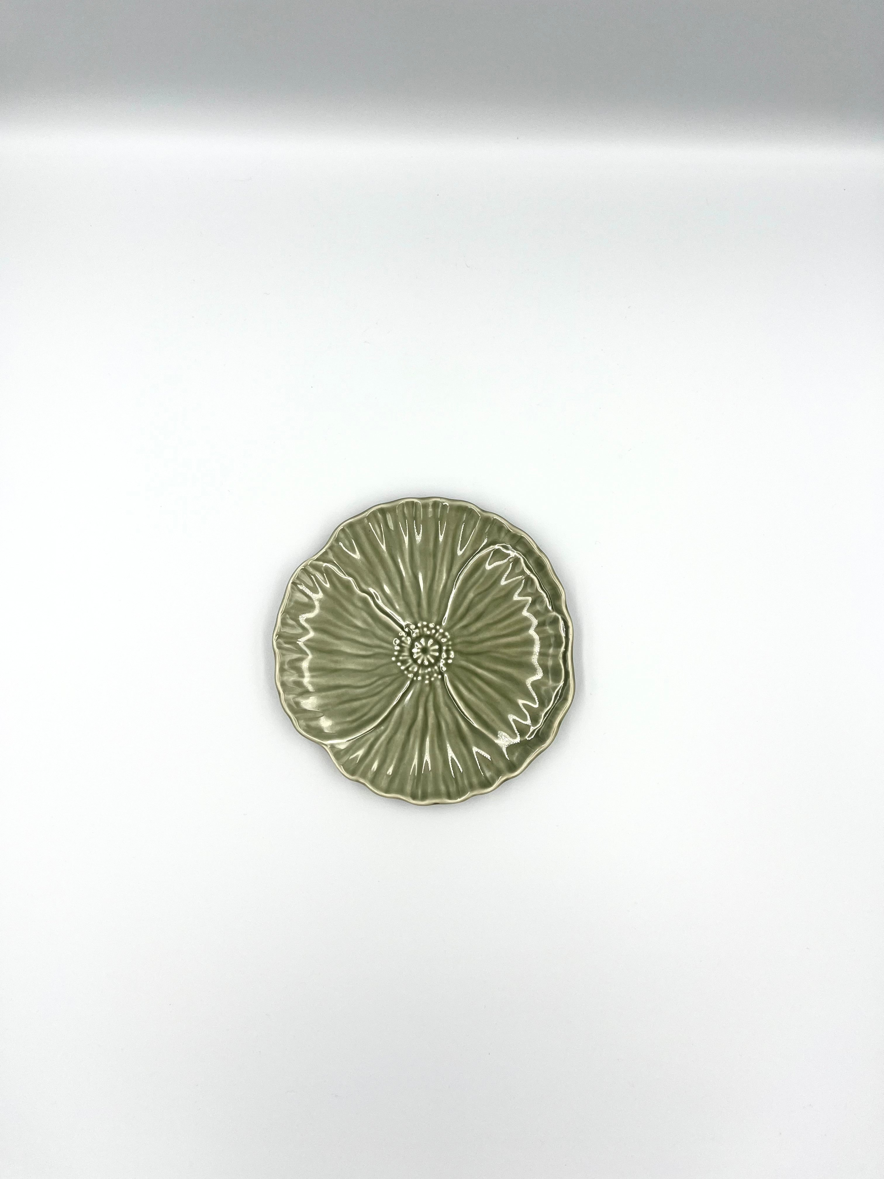 Papaver bord mosgroen