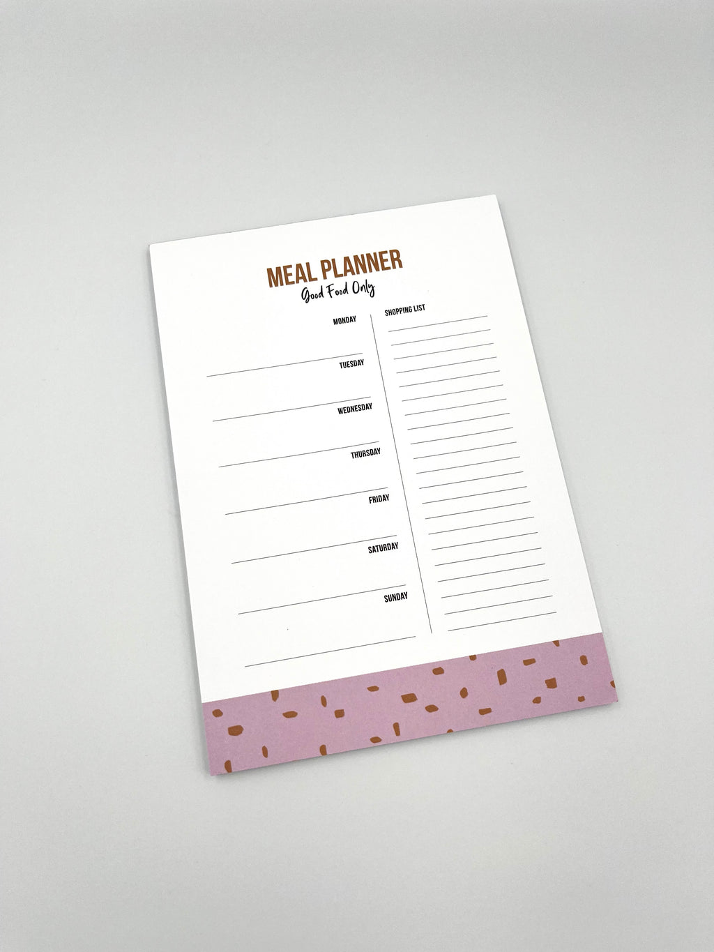 Meal Planner – Notitieblok
