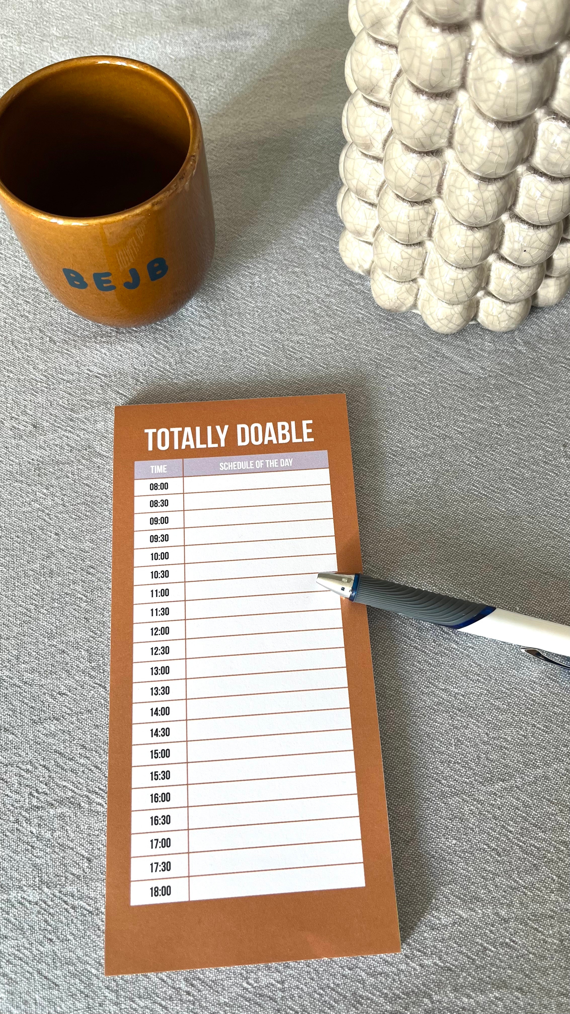 Totally Doable – Dagplanner Notitieblok