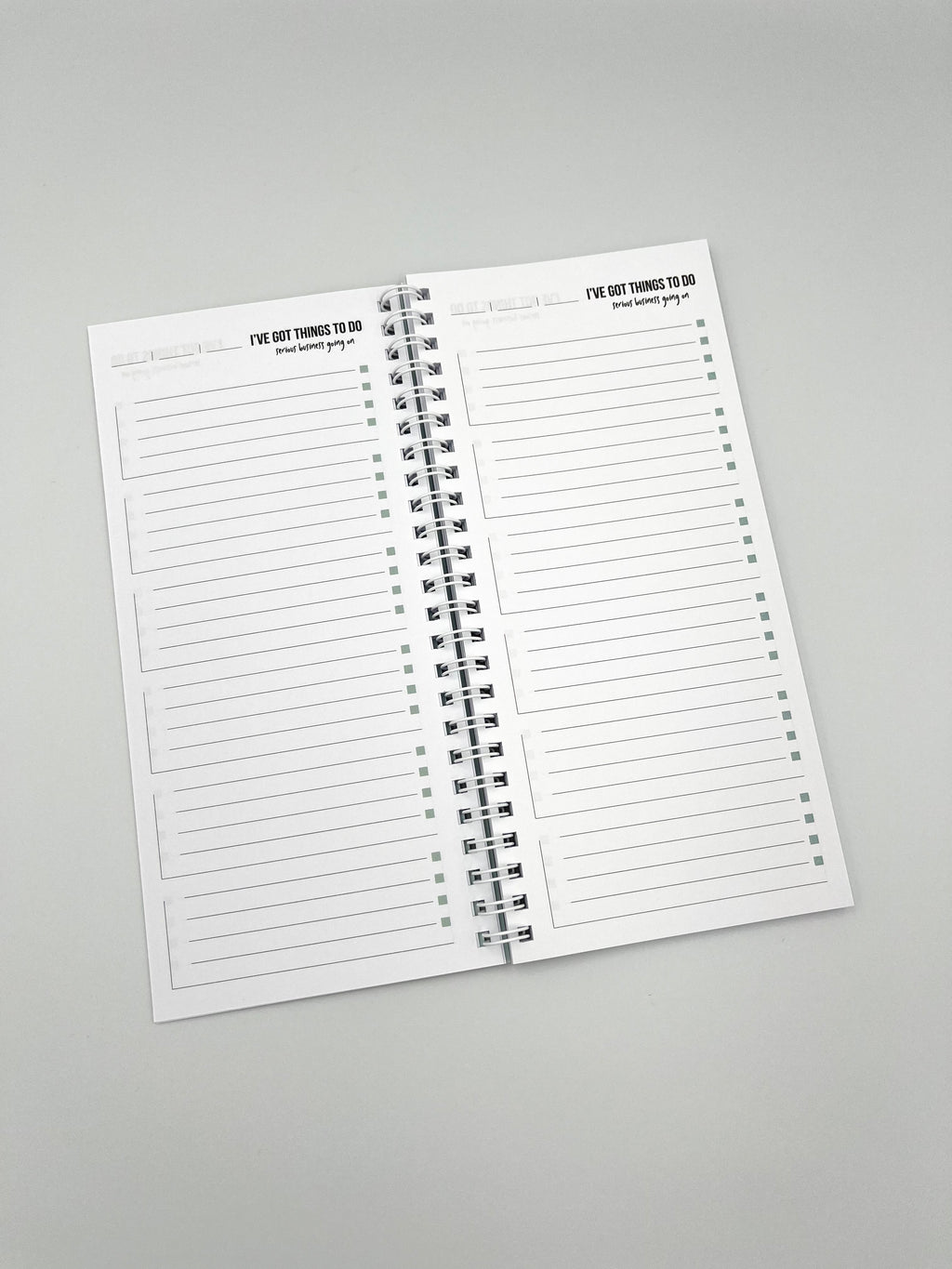 I’ve Got Things To Do – Notitieboek