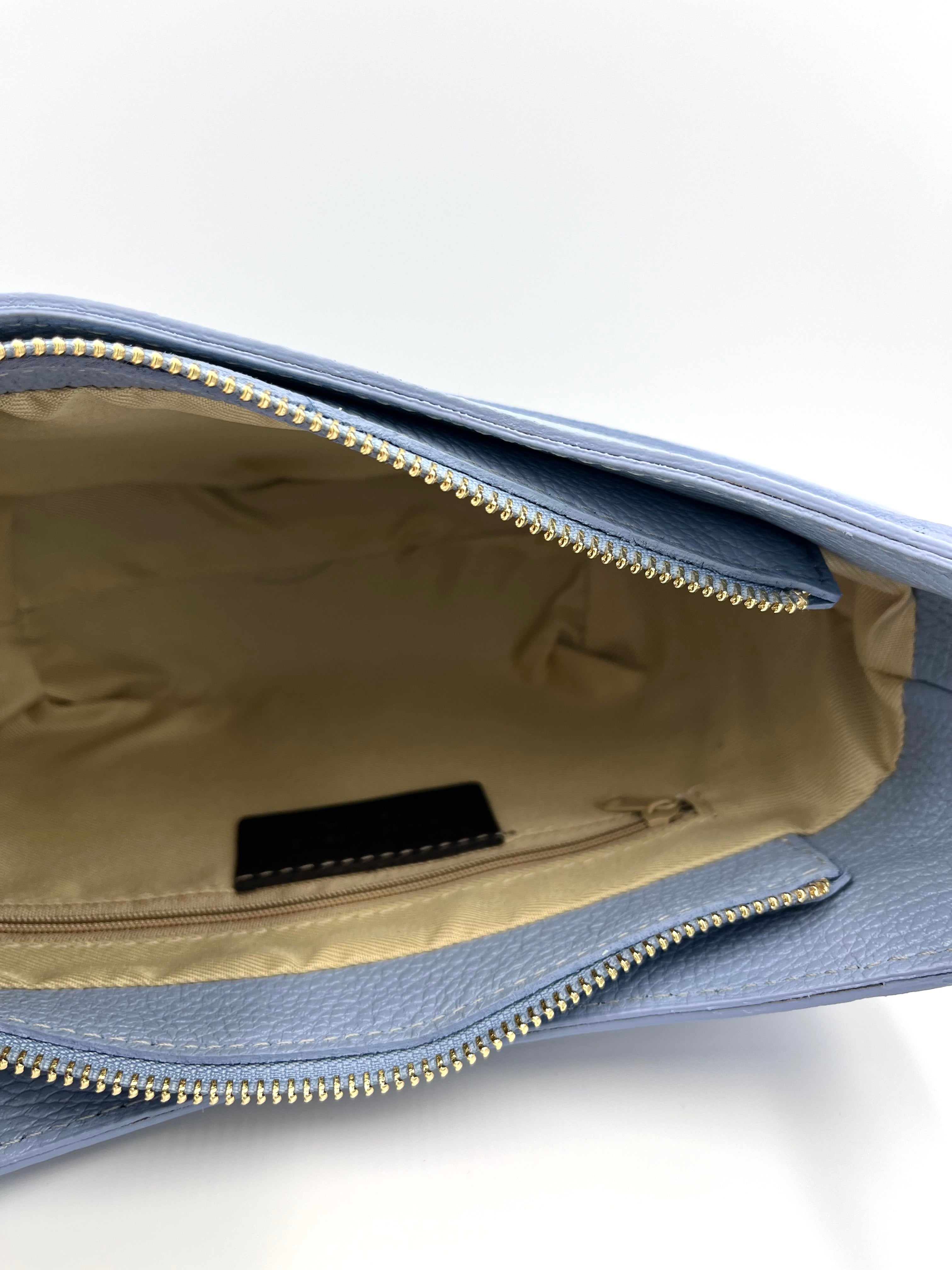 Yara Bag – Blauw - 100% echt leer