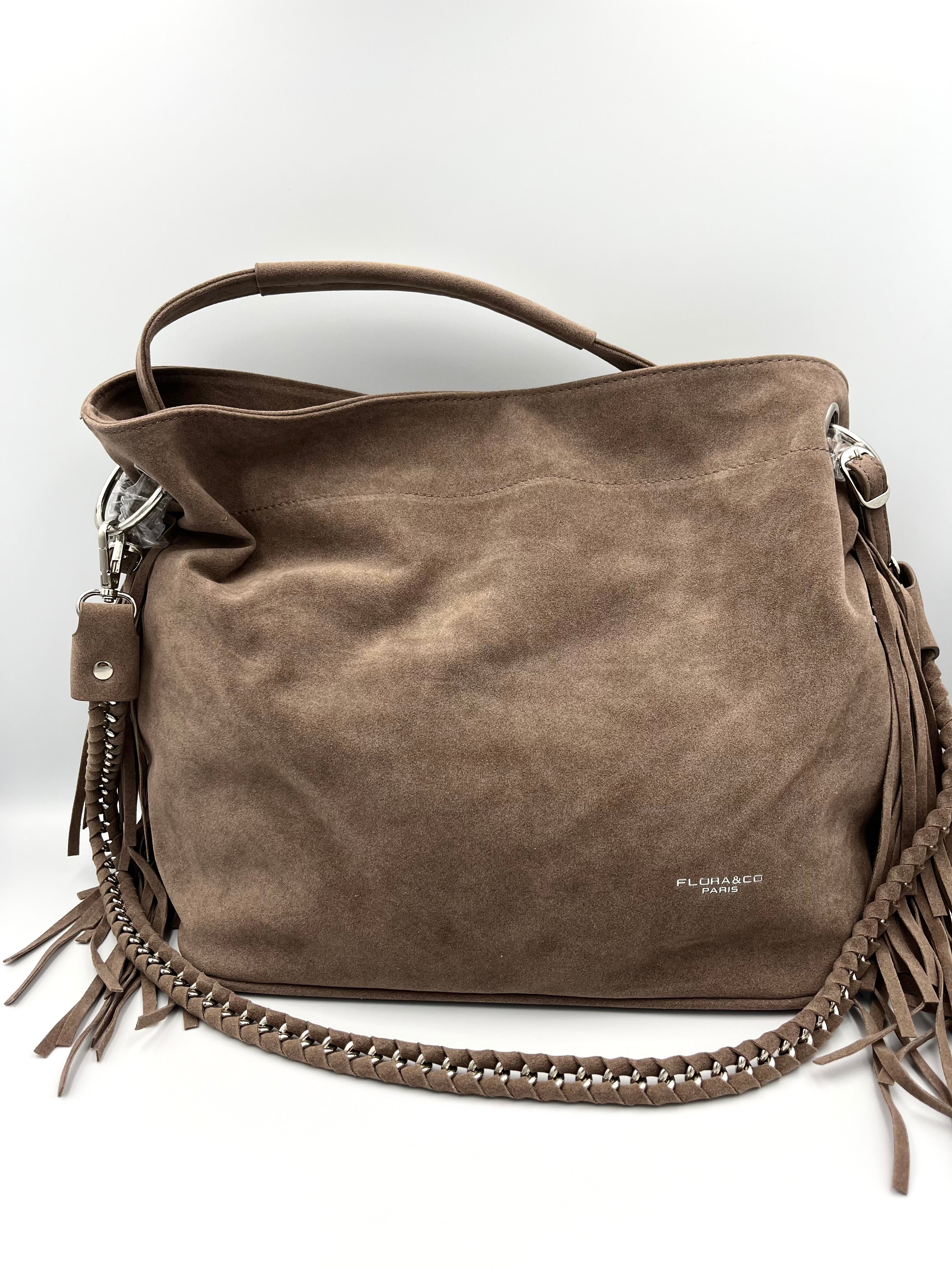 Harper Bag – Taupe Suède Look