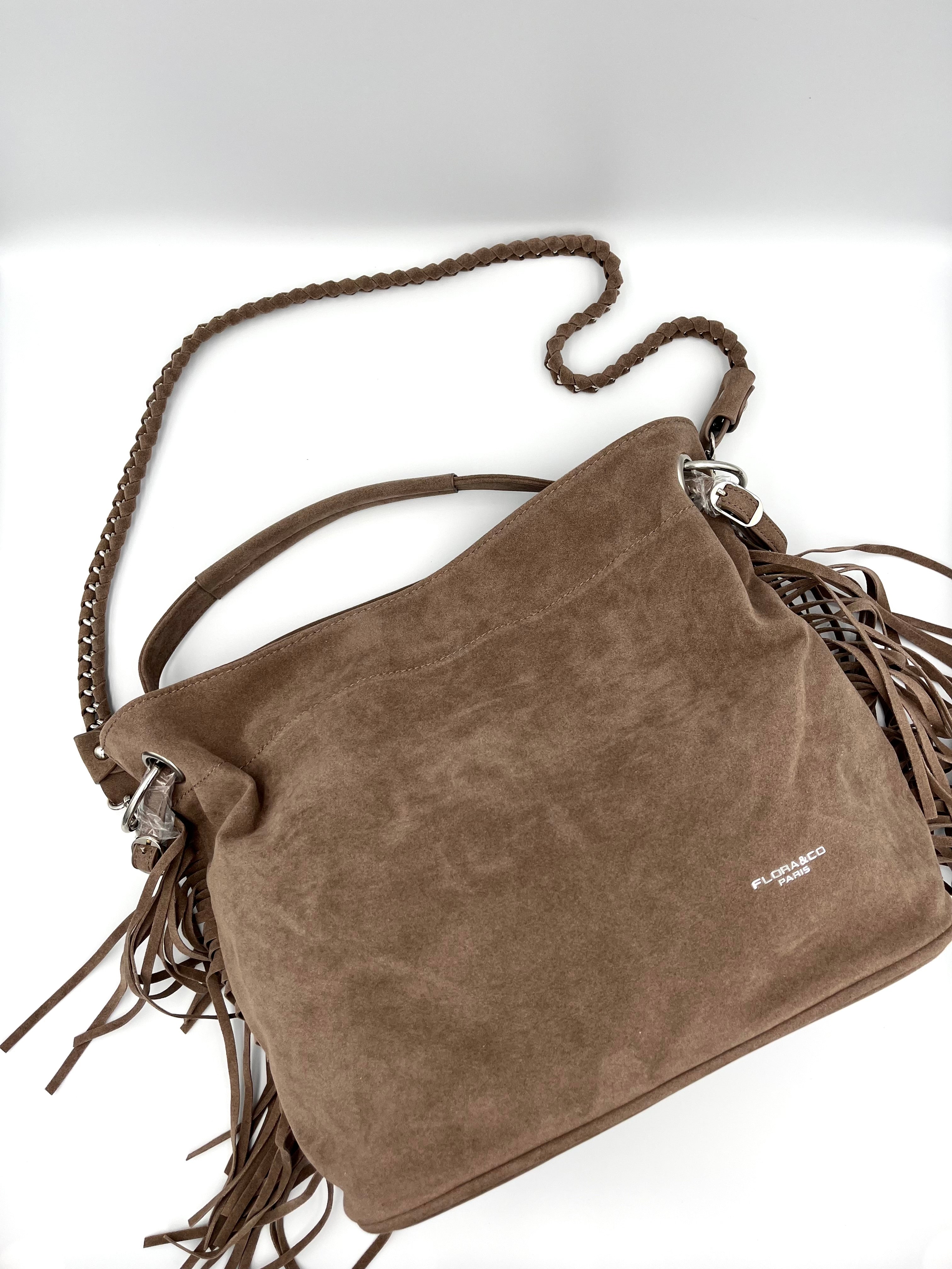Harper Bag – Taupe Suède Look