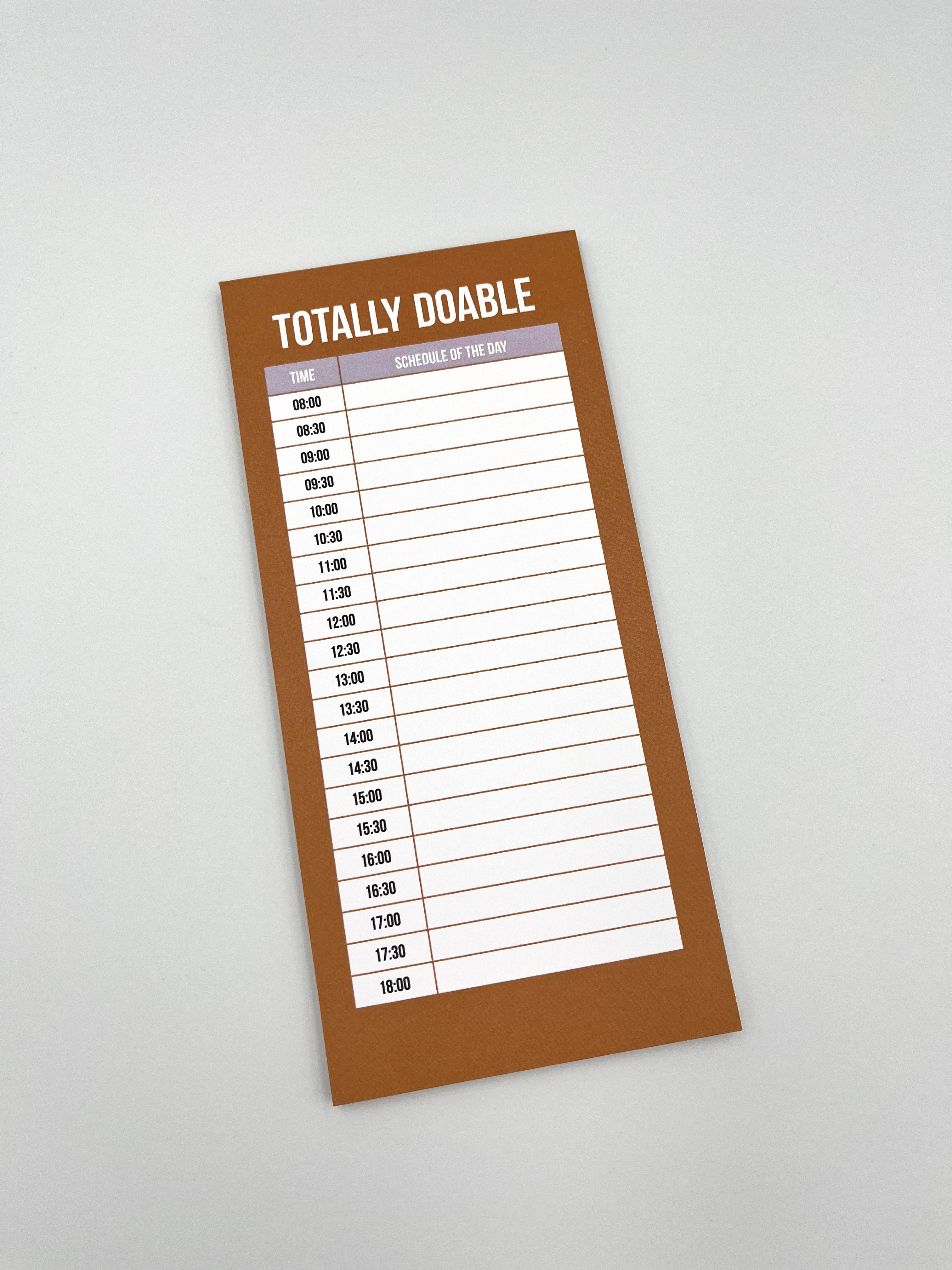 Totally Doable – Dagplanner Notitieblok
